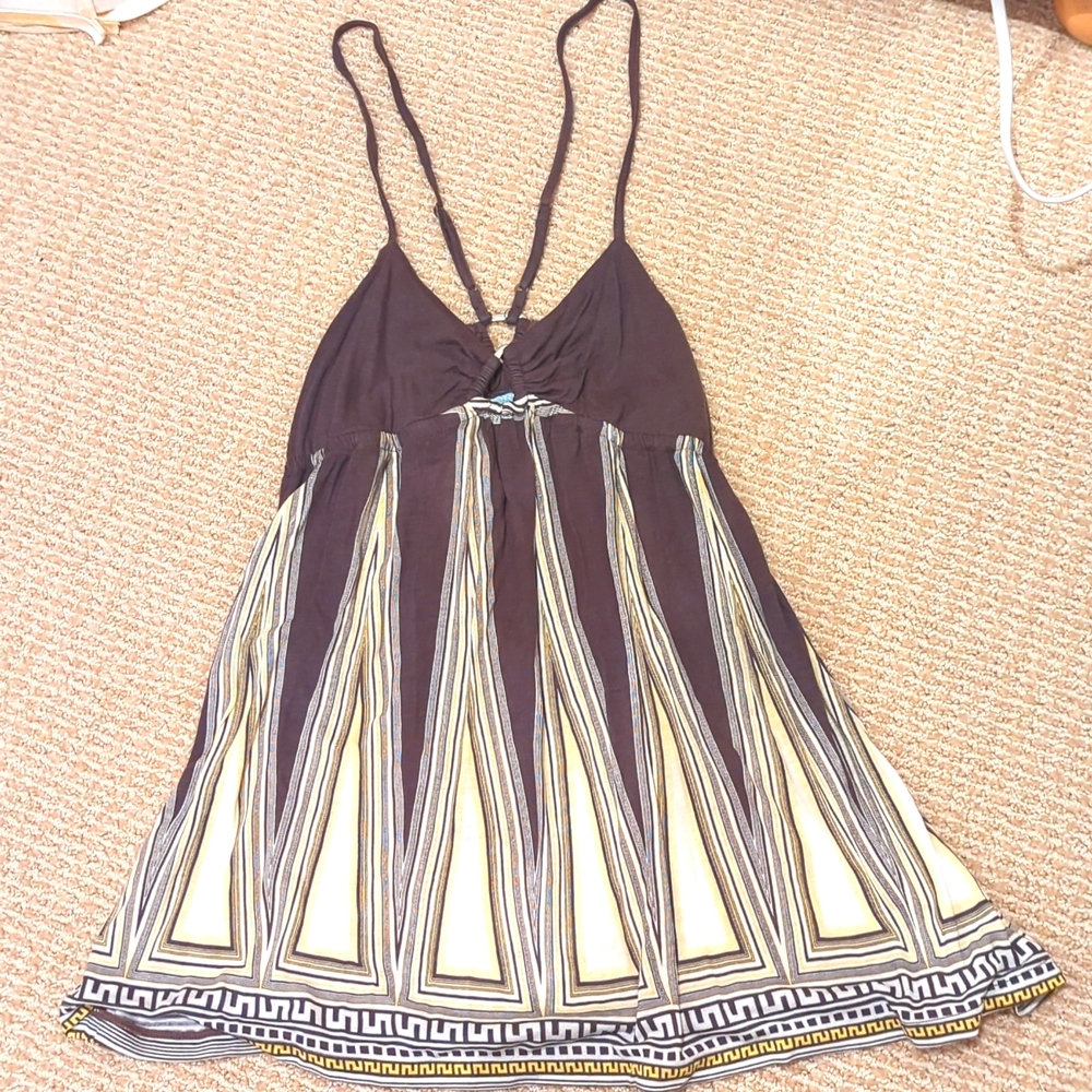 Free people cute gray tank top size xs new with tags